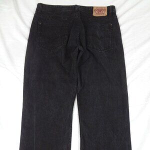 VINTAGE ABLANCHE NEW YORK MENS BLACKJEANS SIZE 38/32 RELAXED FIT K643